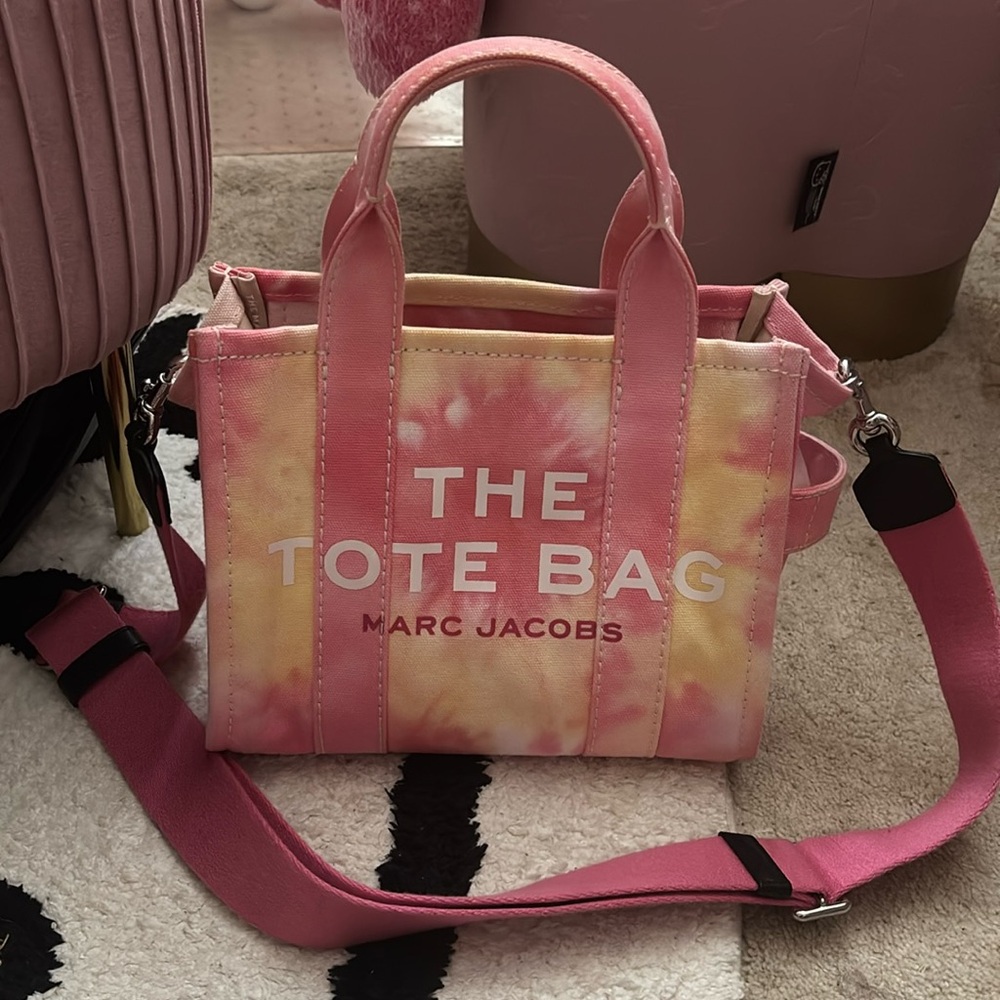 Marc Jacobs The Tote Bag Small Size - Pink Tie Dye